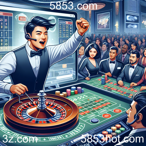 Experimente a Emoção da Roleta Ao Vivo no 5853.com